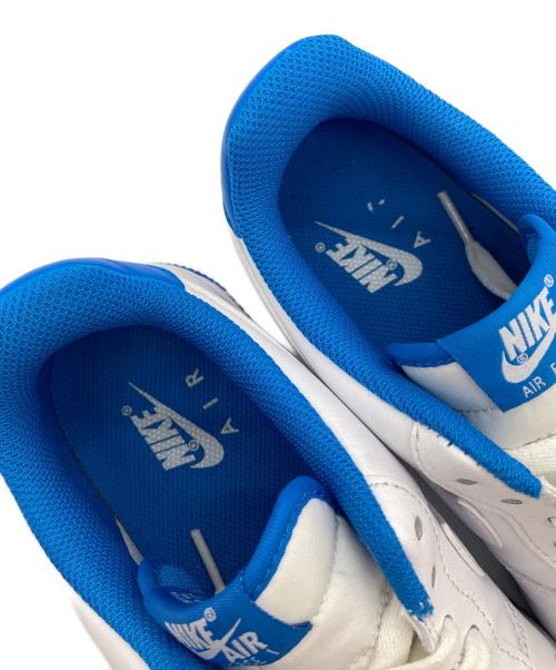 NIKE（ナイキ）NIKE (ナイキ) AIR FORCE 1 '07 ホワイト×ブルー サイズ:UK7の古着・服飾アイテム