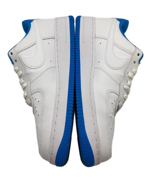 NIKE（ナイキ）NIKE (ナイキ) AIR FORCE 1 '07 ホワイト×ブルー サイズ:UK7の古着・服飾アイテム