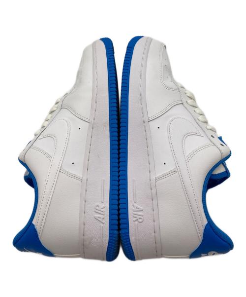 NIKE（ナイキ）NIKE (ナイキ) AIR FORCE 1 '07 ホワイト×ブルー サイズ:UK7の古着・服飾アイテム