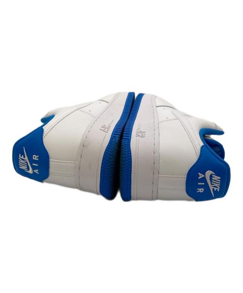 NIKE（ナイキ）NIKE (ナイキ) AIR FORCE 1 '07 ホワイト×ブルー サイズ:UK7の古着・服飾アイテム