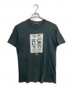 FRUIT OF THE LOOMフルーツオブザルーム）の古着「【古着】90’S SKULL SKATESDEAD GUY Tシャツ　半袖カットソー　Tee   90年代　USA製」｜ブラック