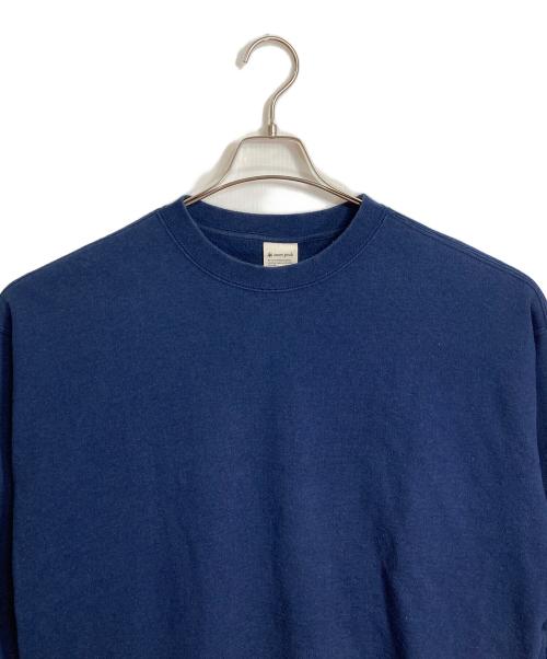 Snow peak（スノーピーク）snow peak (スノーピーク) Recycled Cotton Sweat Crew-Neck ネイビー サイズ:Lの古着・服飾アイテム