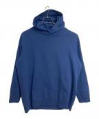 Snow peakスノーピーク）の古着「Recycled Cotton Pullover Hoodie  リサイクルコットンプルオーバーパーカー フーディ　スポーツ　アウトドア」｜ネイビー
