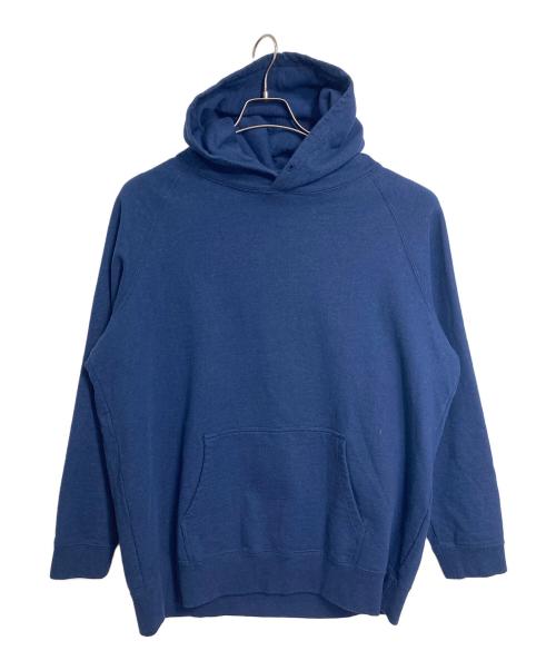 Snow peak（スノーピーク）Snow peak (スノーピーク) Recycled Cotton Pullover Hoodie  リサイクルコットンプルオーバーパーカー フーディ　スポーツ　アウトドア ネイビー サイズ:Lの古着・服飾アイテム