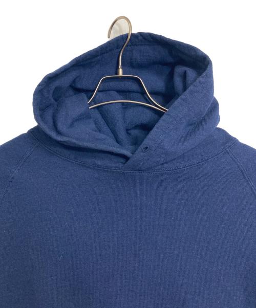 Snow peak（スノーピーク）Snow peak (スノーピーク) Recycled Cotton Pullover Hoodie  リサイクルコットンプルオーバーパーカー フーディ　スポーツ　アウトドア ネイビー サイズ:Lの古着・服飾アイテム