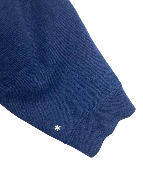 Snow peak（スノーピーク）Snow peak (スノーピーク) Recycled Cotton Pullover Hoodie  リサイクルコットンプルオーバーパーカー フーディ　スポーツ　アウトドア ネイビー サイズ:Lの古着・服飾アイテム