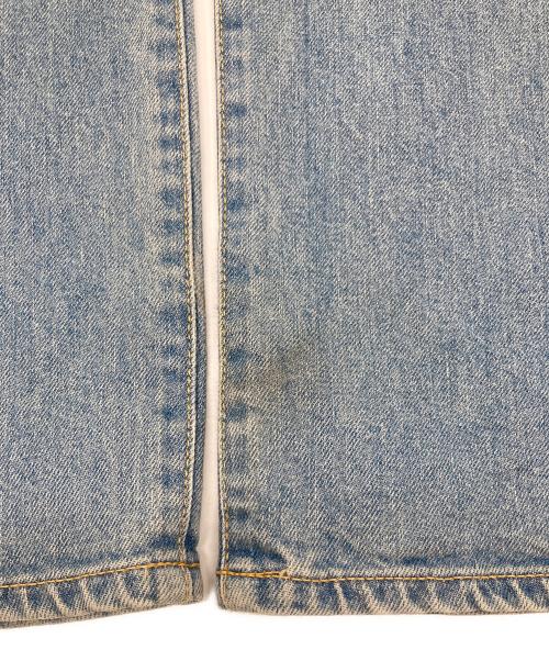 FRAMeWORK（フレームワーク）FRAMeWORK (フレームワーク) デニムストレートパンツ　5ポケット　ジーンズ　ジッパーフライ　日本製 ブルー サイズ:34の古着・服飾アイテム