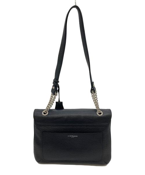 J&M DAVIDSON（ジェイ＆エム デヴィッドソン）J&M DAVIDSON (ジェイ＆エム デヴィッドソン) レザーショルダーバッグ　チェーン ブラック サイズ:実寸参照の古着・服飾アイテム
