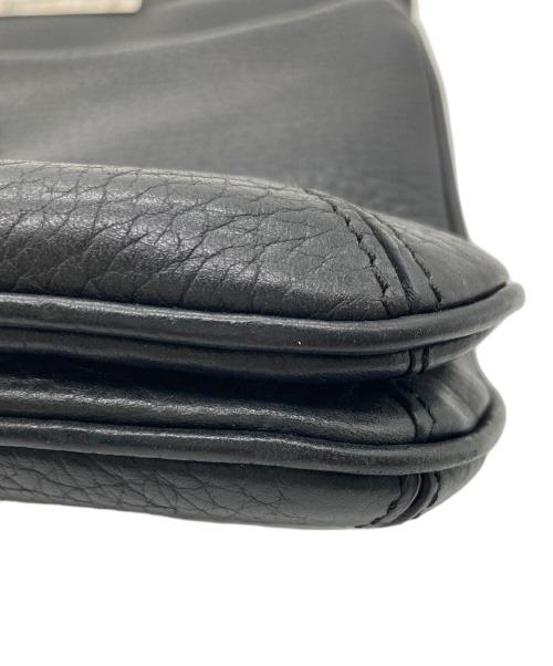 J&M DAVIDSON（ジェイ＆エム デヴィッドソン）J&M DAVIDSON (ジェイ＆エム デヴィッドソン) レザーショルダーバッグ　チェーン ブラック サイズ:実寸参照の古着・服飾アイテム