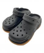 crocsクロックス）の古着「バブル クラッシュ クロッグ　厚底サンダル」｜ブラック