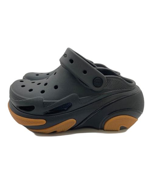 crocs（クロックス）crocs (クロックス) バブル クラッシュ クロッグ　厚底サンダル ブラック サイズ:W6の古着・服飾アイテム