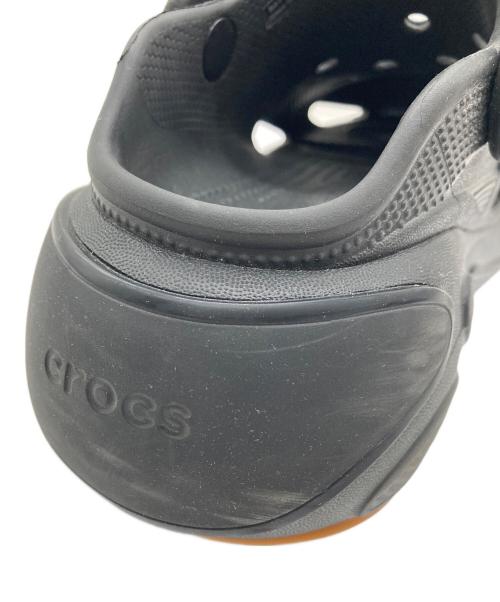 crocs（クロックス）crocs (クロックス) バブル クラッシュ クロッグ　厚底サンダル ブラック サイズ:W6の古着・服飾アイテム