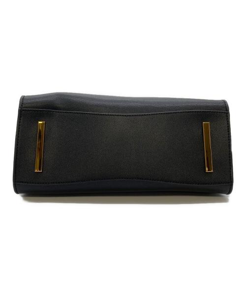 CHARLES & KEITH（チャールズアンドキース）CHARLES & KEITH (チャールズ＆キース) ダブルハンドルトートバッグ ２WAYショルダーバッグ PUレザー ブラック サイズ:実寸参照の古着・服飾アイテム