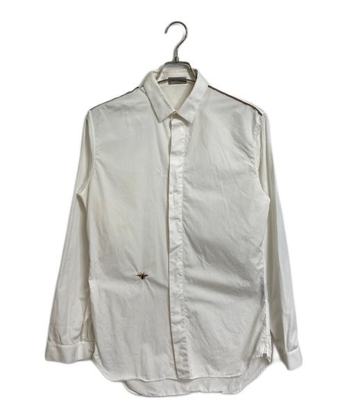 DIOR HOMME（ディオール オム）DIOR HOMME (ディオール オム) シャツ　コットンシャツ ホワイト サイズ:38の古着・服飾アイテム