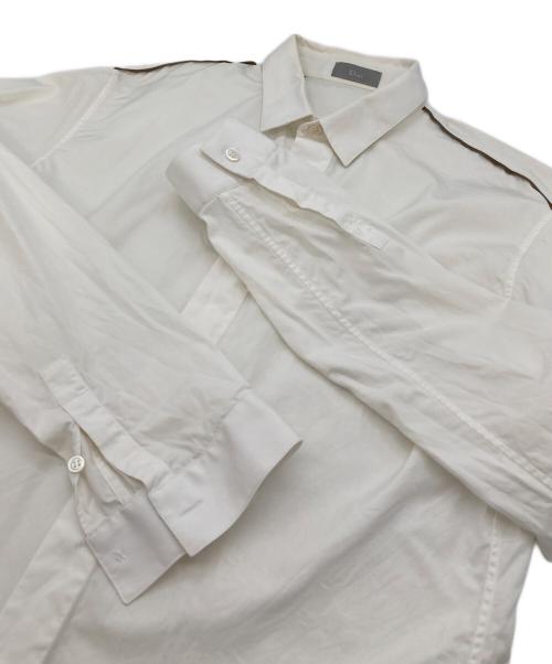 DIOR HOMME（ディオール オム）DIOR HOMME (ディオール オム) シャツ　コットンシャツ ホワイト サイズ:38の古着・服飾アイテム