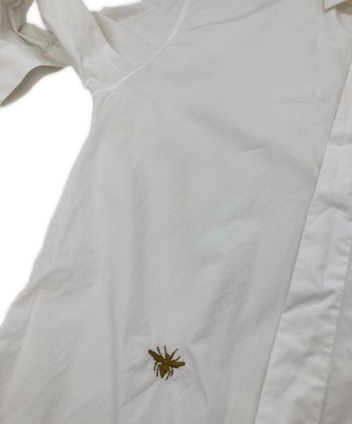 DIOR HOMME（ディオール オム）DIOR HOMME (ディオール オム) シャツ　コットンシャツ ホワイト サイズ:38の古着・服飾アイテム