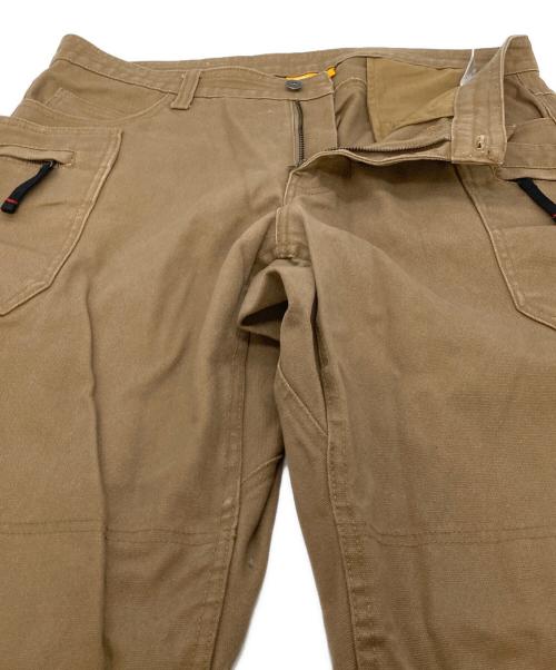 GRIP SWANY（グリップスワニー）GRIP SWANY (グリップスワニー) ファイヤープルーフパンツ カーゴパンツ ダック地 ブラウン サイズ:XLの古着・服飾アイテム