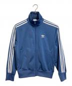 adidas Originalsアディダスオリジナル）の古着「FIREBIRD TRACK TOP ファイヤーバードトラックジャケット　ジャージ　アウター　ライトアウター」｜ブルー