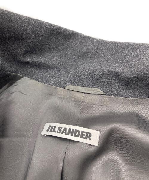 JIL SANDER（ジルサンダー）JIL SANDER (ジルサンダー) ウール3Bジャケット　アウター　本人期　イタリア製 グレー サイズ:34の古着・服飾アイテム
