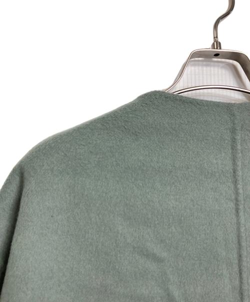 SIMPLICITE（シンプリシテ）SIMPLICITE (シンプリシテ) S120ブレンドリバーシブルコート　ノーカラーコート ベージュ サイズ:L 未使用品の古着・服飾アイテム