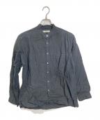 nestrobe confectネストローブ コンフェクト）の古着「リネンシャツ」｜グレー
