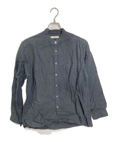 nestrobe confect（ネストローブ コンフェクト）nestrobe confect (ネストローブ コンフェクト) リネンシャツ グレー サイズ:3の古着・服飾アイテム