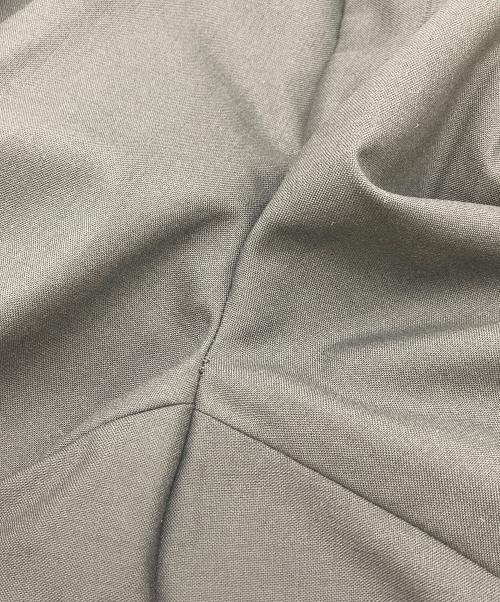 MARKAWARE（マーカウェア）MARKAWARE (マーカウェア) ウールパンツ PEGTOP TROUSERS ペグトップパンツ 日本製 ブラック サイズ:1の古着・服飾アイテム