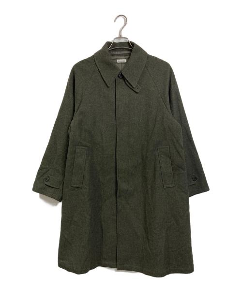 STEVEN ALAN（スティーブンアラン）STEVEN ALAN (スティーブンアラン) ウールコート　ステンカラーコート　ロングコート オリーブ サイズ:Sの古着・服飾アイテム