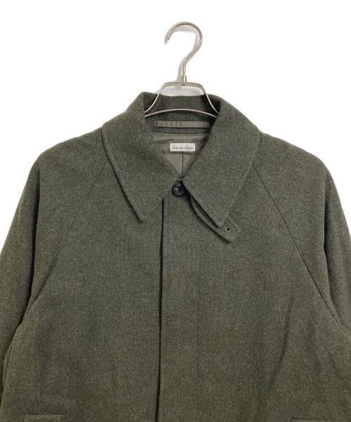 STEVEN ALAN（スティーブンアラン）STEVEN ALAN (スティーブンアラン) ウールコート　ステンカラーコート　ロングコート オリーブ サイズ:Sの古着・服飾アイテム