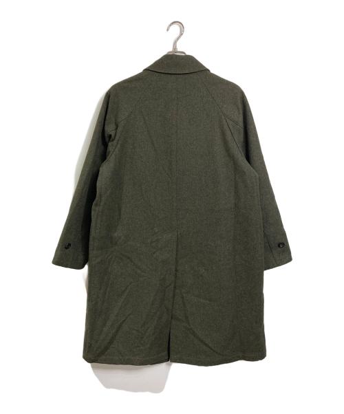 STEVEN ALAN（スティーブンアラン）STEVEN ALAN (スティーブンアラン) ウールコート　ステンカラーコート　ロングコート オリーブ サイズ:Sの古着・服飾アイテム
