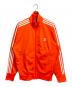 adidas Originals（アディダスオリジナル）の古着「ファイヤーバード トラックトップ」｜オレンジ