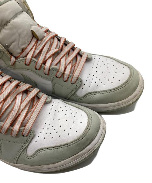 NIKE（ナイキ）NIKE (ナイキ) Women's Air Jordan 1 High OG Seafoam 黄緑 シーフォーム サイズ:UK9.5の古着・服飾アイテム