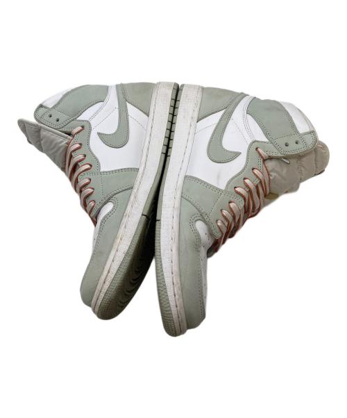 NIKE（ナイキ）NIKE (ナイキ) Women's Air Jordan 1 High OG Seafoam 黄緑 シーフォーム サイズ:UK9.5の古着・服飾アイテム