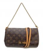 LOUIS VUITTONルイ ヴィトン）の古着「モノグラム　フェイボリット　ショルダーバッグ　ハンドバッグ　2WAYバッグ」｜ブラウン