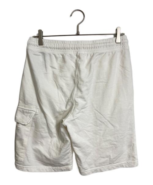 C.P COMPANY（シーピーカンパニー）C.P COMPANY (シーピーカンパニー) カーゴハーフパンツ　ショートパンツ　コットンパンツ　イタリア製 ホワイト サイズ:Sの古着・服飾アイテム