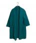 wafu（ワフー）の古着「リネンコート/リネンジャケット ショールカラー　ヴェールフォンセ」｜グリーン