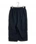 evam eva (エヴァムエヴァ) ウールタックパンツ wool tuck pants ブラック 98スミ サイズ:M：6000円