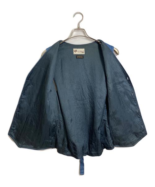 LEVI'S Panatera（リーバイスパナテラ）LEVI'S Panatera (リーバイスパナテラ) デニムベスト　ジレ　ライトアウター ブルー サイズ:実寸参照の古着・服飾アイテム
