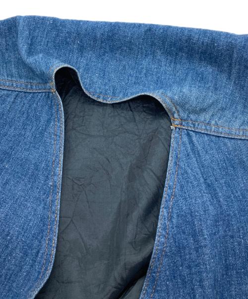 LEVI'S Panatera（リーバイスパナテラ）LEVI'S Panatera (リーバイスパナテラ) デニムベスト　ジレ　ライトアウター ブルー サイズ:実寸参照の古着・服飾アイテム