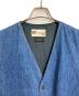 LEVI'S Panatera (リーバイスパナテラ) デニムベスト　ジレ　ライトアウター ブルー サイズ:実寸参照：5000円