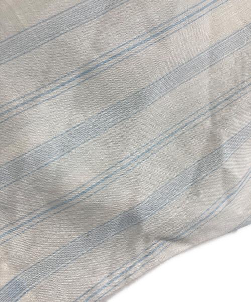 ARROW（アロー）ARROW (アロー) 70’S半袖ストライプシャツ スカイブルー×ホワイト サイズ:表記無しの古着・服飾アイテム