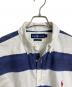 POLO RALPH LAUREN (ポロ・ラルフローレン) 【古着】90’S手書きボーダーシャツ　長袖シャツ　90年代　ポニー刺繍 ネイビー×ホワイト サイズ:L：16000円
