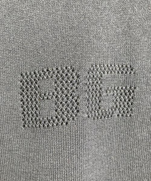 BRIEFING（ブリーフィング）BRIEFING (ブリーフィング) SILK CASHMERE CREWNECK KNIT シルクカシミヤクルーネックニット　長袖ニット　薄手ニット ネイビー サイズ:Mの古着・服飾アイテム