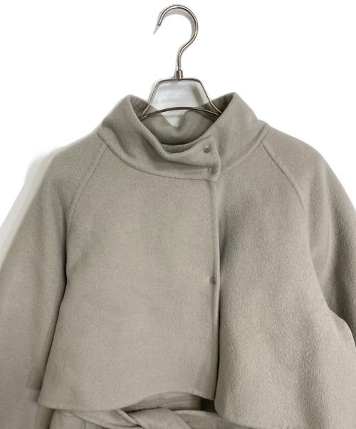 green label relaxing（グリーンレーベルリラクシング）green label relaxing (グリーンレーベルリラクシング) マルチウェイ リバー コート ライトグレー サイズ:36の古着・服飾アイテム