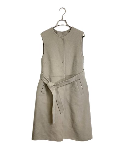 green label relaxing（グリーンレーベルリラクシング）green label relaxing (グリーンレーベルリラクシング) マルチウェイ リバー コート ライトグレー サイズ:36の古着・服飾アイテム