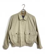 Burberry'sバーバリー）の古着「裏ノバチェックスイングトップ」｜ベージュ