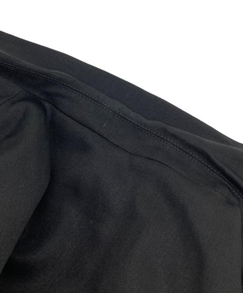 Jean Paul Gaultier FEMME（ジャンポールゴルチエ フェム）Jean Paul GAULTIER FEMME (ジャンポールゴルチェフェム) 袖フリルジャケット　ゴルチェ　デザインジャケット ブラック サイズ:40の古着・服飾アイテム