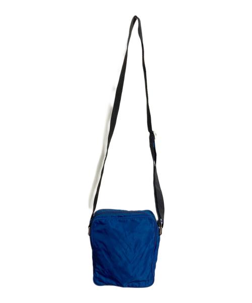 PRADA SPORTS（プラダスポーツ）PRADA SPORTS (プラダスポーツ) ナイロンショルダーバッグ ロゴバー ネイビーの古着・服飾アイテム