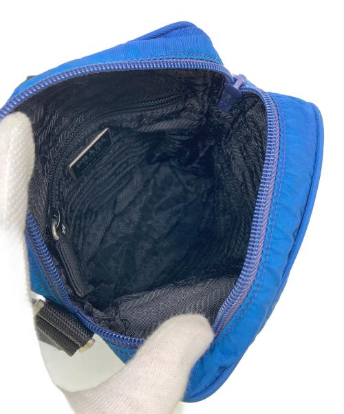 PRADA SPORTS（プラダスポーツ）PRADA SPORTS (プラダスポーツ) ナイロンショルダーバッグ ロゴバー ネイビーの古着・服飾アイテム