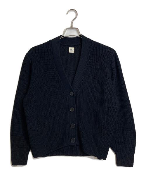 Ron Herman（ロンハーマン）Ron Herman (ロンハーマン) Mercerized Cotton Cardigan コットンカーディガン ブラック サイズ:XSの古着・服飾アイテム